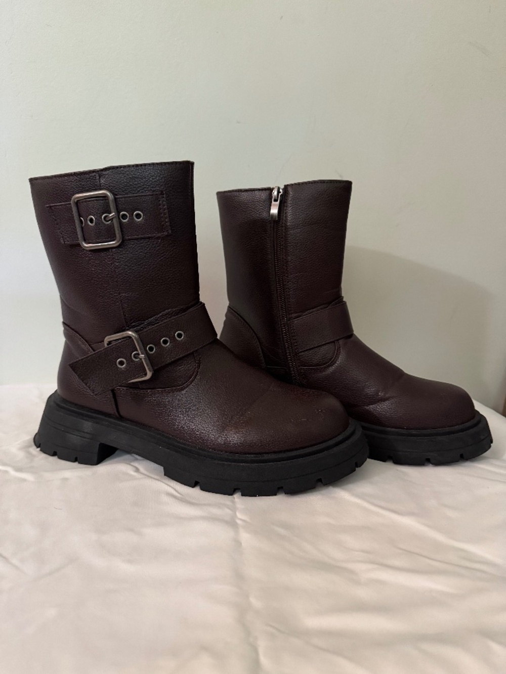 Chunky Brown Boot
